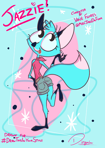 Jazzie! #DrawThisInYourStyle