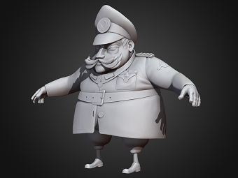 policeman game character
