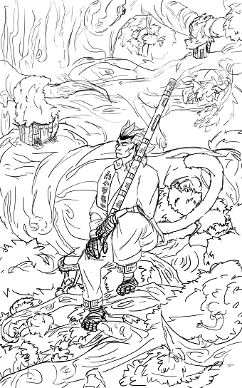 Ramana Leader of the clan Mukuro