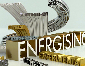 City Lit 3D type