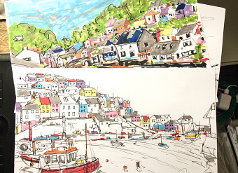 Rough Sketches - Cornwall