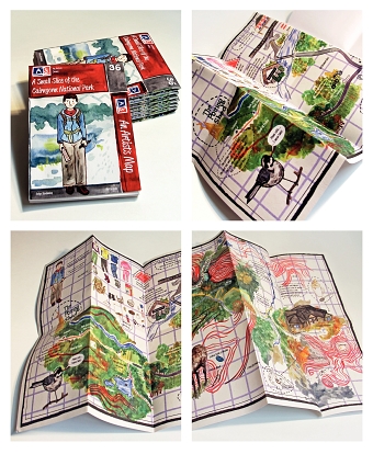 Cairngorm Textile Project: An Artist’s Map