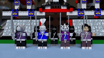 LEGO Usagi Yojimbo 3D images