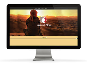 SafariStaff Africa website and logo design