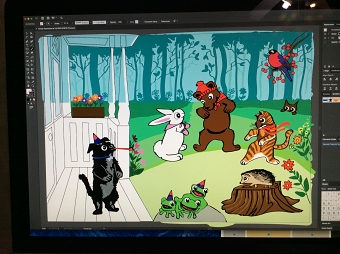 Children's book illustration