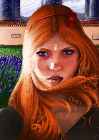 Marta by the Glittering Temple