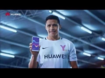 Huawei Y Series 2018 with Alexis Sánchez