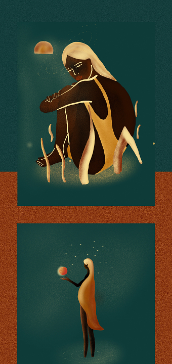 the birth of the moon