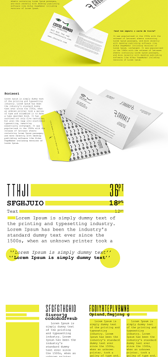 CHORALS - Branding Process