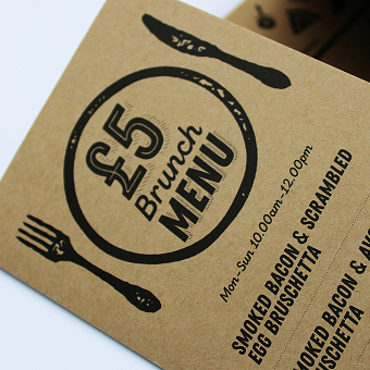 Fire and Brew Menu & Social Campaign