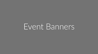 Event banners