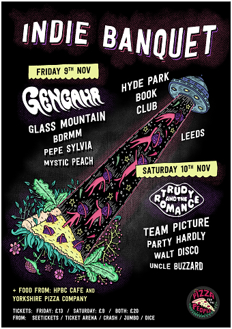 Gig Poster: Indie Banquet X