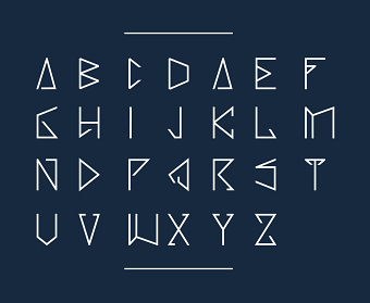 MOUNTAIN FONT