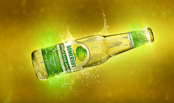 SOMERSBY APPLE WATER POSTER
