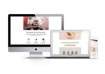 Indulgent Foodie UI design Mockup