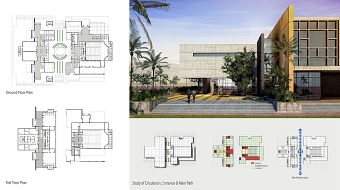 Architecture- Medical Library & AUD Hall