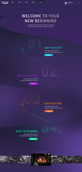 TWITCH - Concept Design