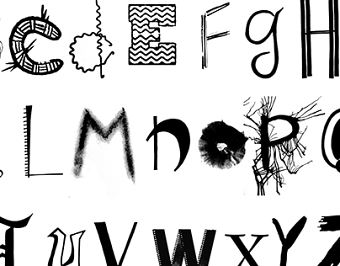 Type-Inspired Posters