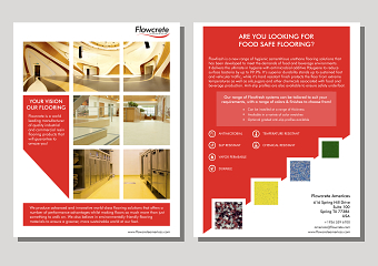 Flowcrete | Flyer Design
