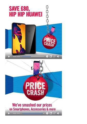 Carphone Warehouse social banners and GIFs