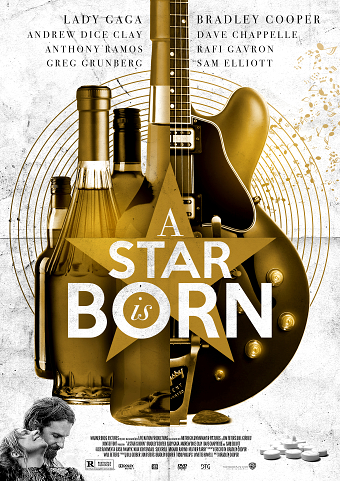My alternative film poster design for 'A Star is Born'.