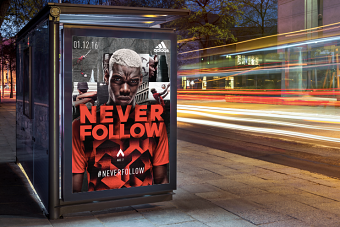 Adidas 'Never Follow' Campaign