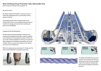 Rock Climbing Promotion