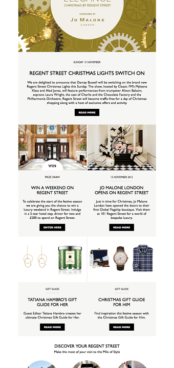 Regent Street email