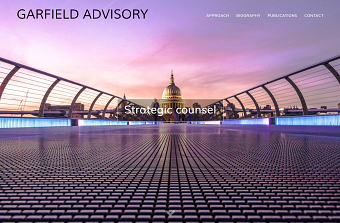 Garfield Advisory website