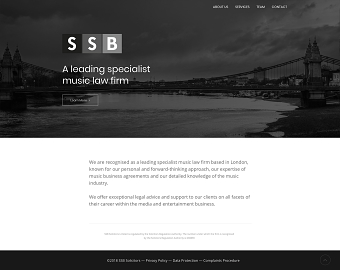SSB Solicitors website