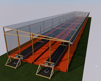 Green house Drainage system