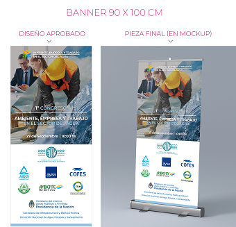 Billboard + Banner for conference
