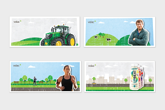Volac visual branding