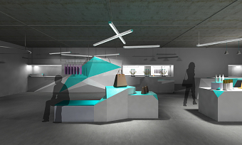 Cloak Boutique Retail Interior