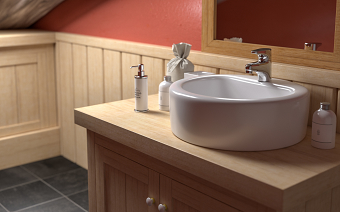 3D bathroom