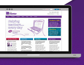 InfoMentor Promotional Website