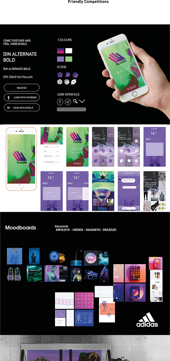Huddle App UI/UX