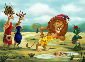 THE ANTELOPE AND THE TORTOISE