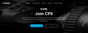 Canon | PRO loyalty platform copy