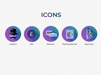 Icons for website