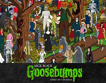 Goosebumps Movie Where's The Creature? Game