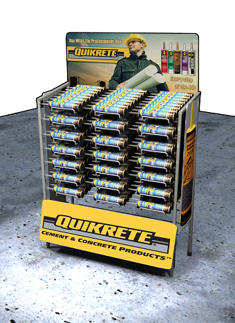 Display designs for Quikrete
