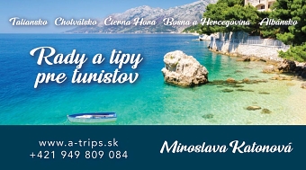 Travel agent business card