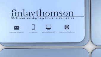Finlay Thomson - Showreel 2019