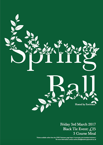 Envirosoc Spring Ball
