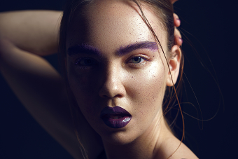 Monochrome in purple