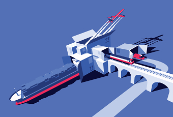 Road, rail, sea & air