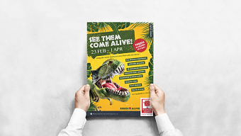 Dinos Alive at Platinum Square Mall
