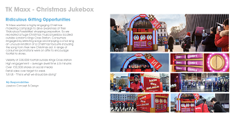 TK MAXX CHRISTMAS JUKEBOX