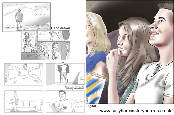 February 2019 - recent storyboard work